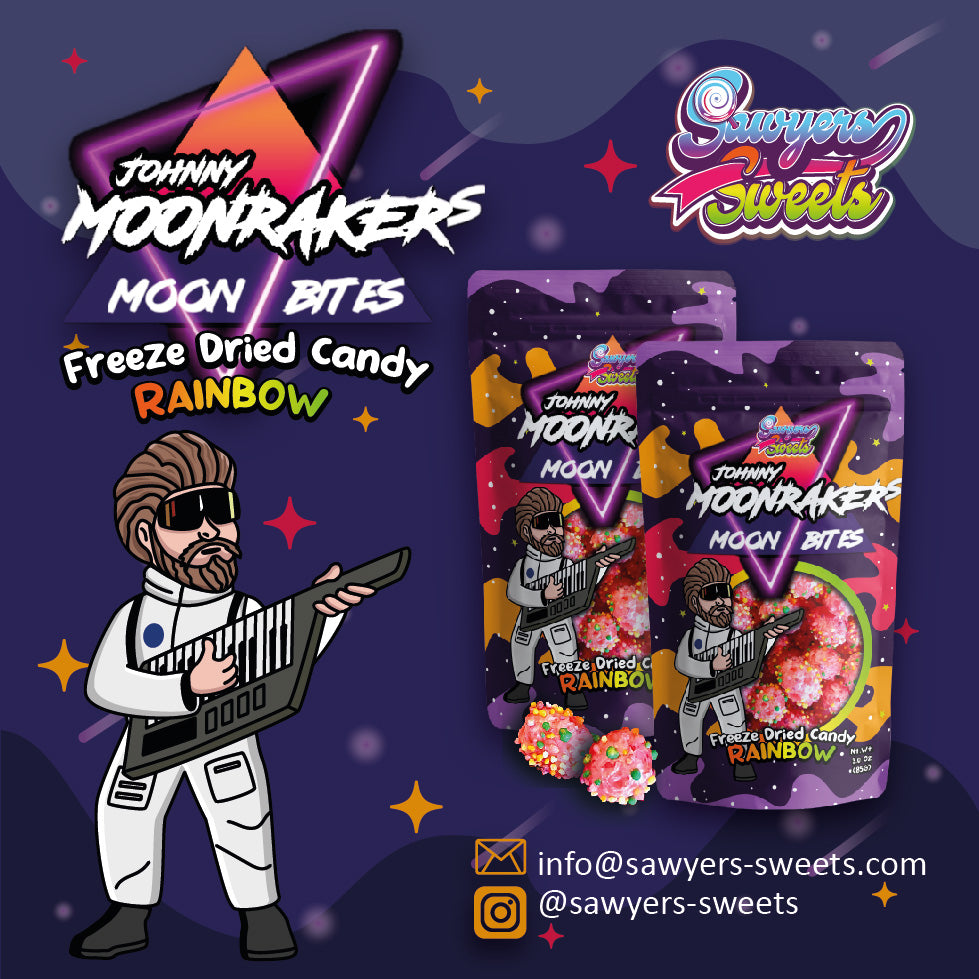 Johnny Moonraker Moonbites - Rainbow